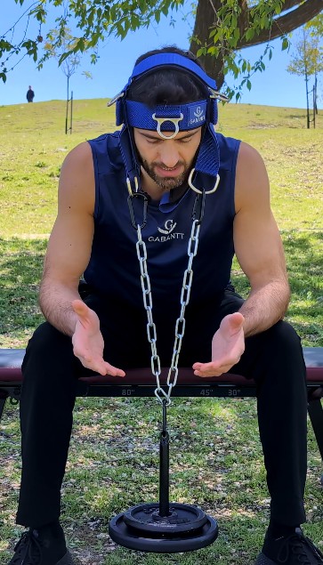 Neck extension exercise G Gabantt